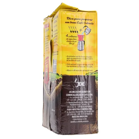 Cafe Em Po Caboclo a Vacuo Tradicional 500g 360-25