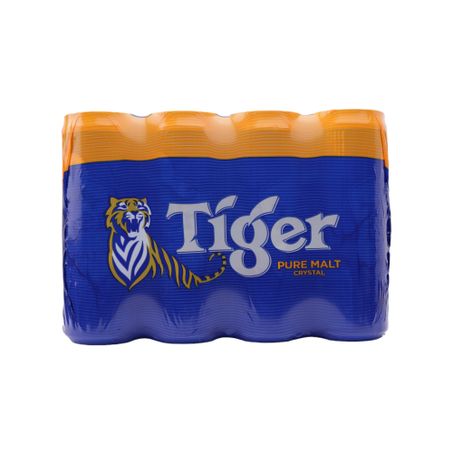 Cerveja Tiger Puro Malte Crystal Lata 350ml - Pacote com 12un - 4.2lt 360-0