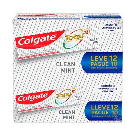 CREME DENTAL COLGATE T 12 CLEAN 50G MINT