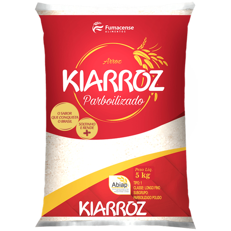 Arroz parboilizado kiarroz 5kg
