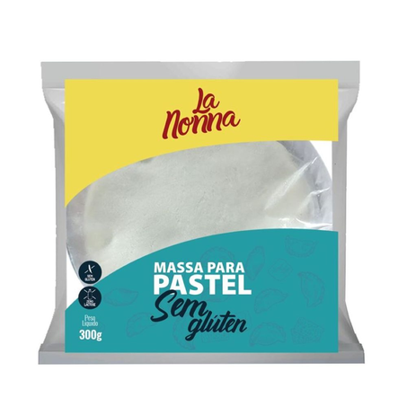 Massa Pastel La Nonna Sem Glutem Pacote com 300G