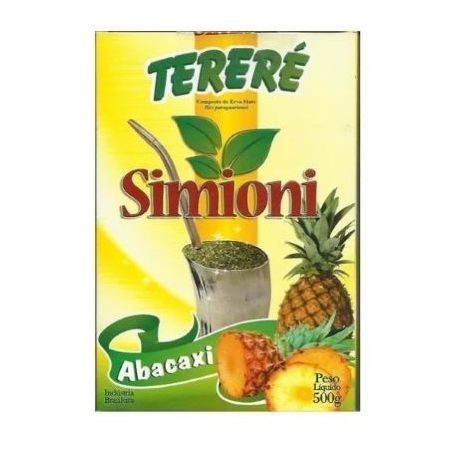 Erva mate tereré abacaxi simioni 500g
