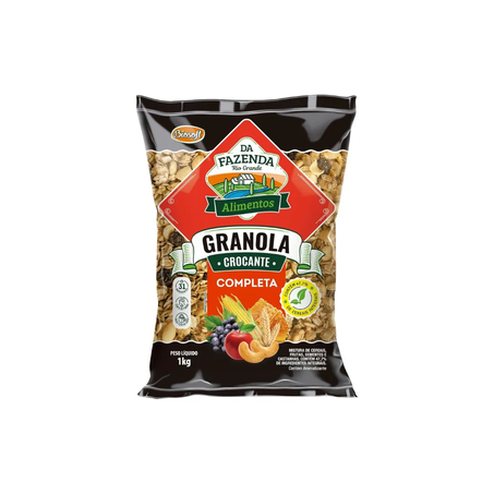 Granola Da Fazenda 500g Completa