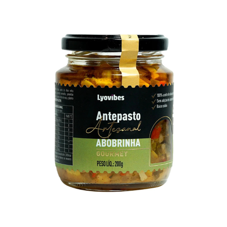 ANTEPASTO ABOBRINHA LYOVIBES 200G