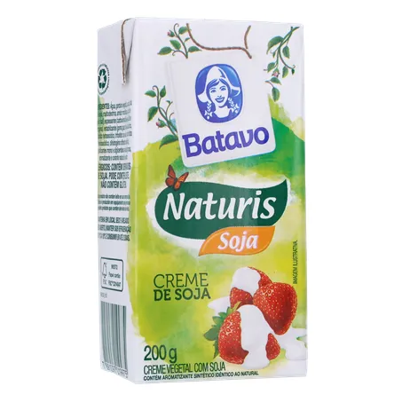 Creme de Soja Batavo Naturis Caixa 200gr 360-34