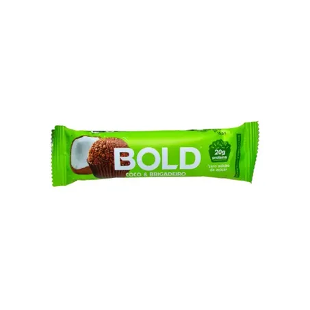 BARRA COCO E BRIGADEIRO 60G - BOLD