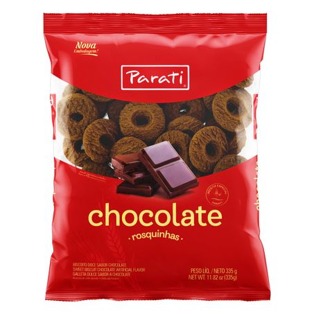 Biscoito rosquinha chocolate parati