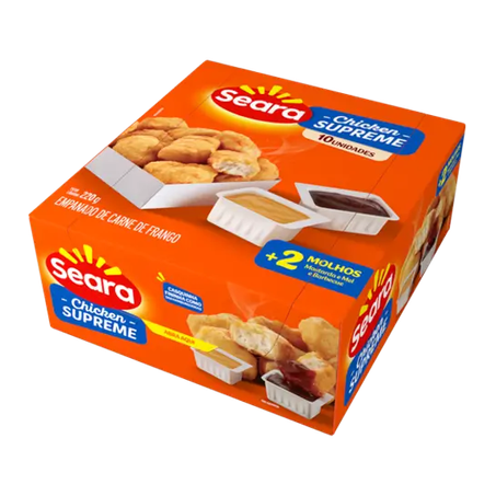 Chicken seara 220g supreme 2 molhos