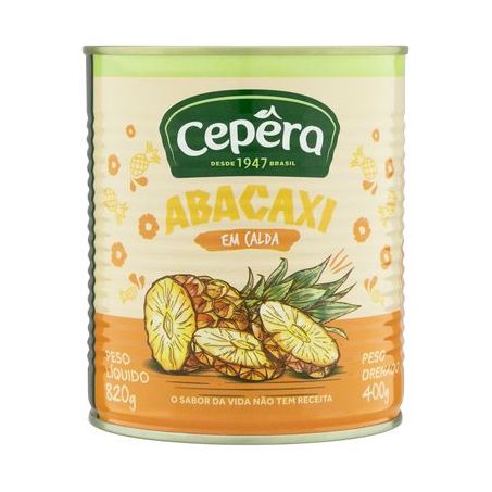 ABACAXI CEPERA EM CALDA LT 400G