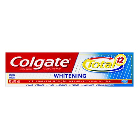 CREME DENTAL WHITENING COLGATE TOTAL 12