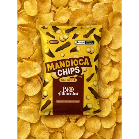 Chips Mandioca com Sal Bio Alimentos 50g 360-1