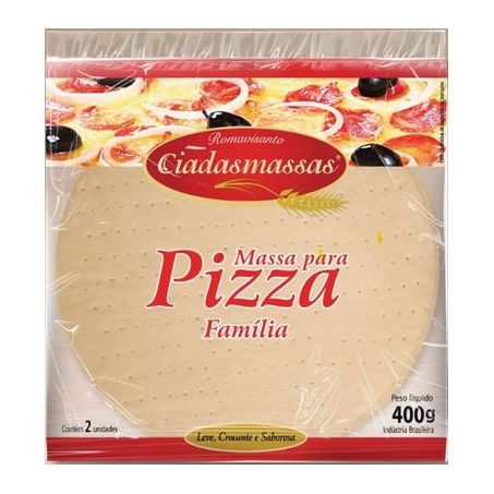 Pizza Cia das Massas Grande c/2un