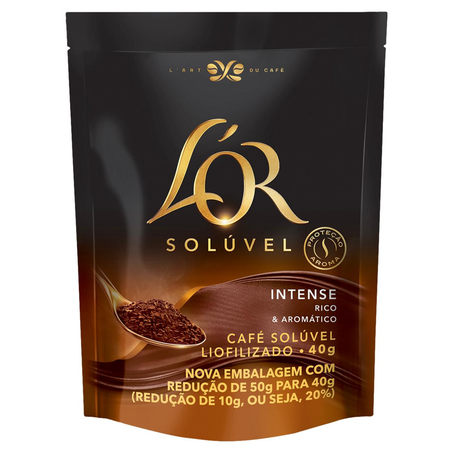 Café-solúvel Lor 40g - Intense - Sachê