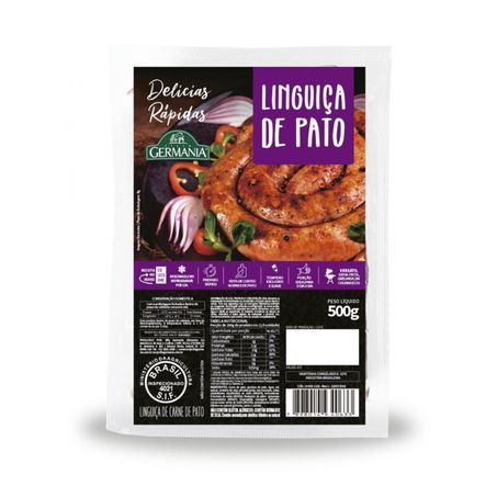 LINGUICA GERMANIA PATO CONGELAD 500G