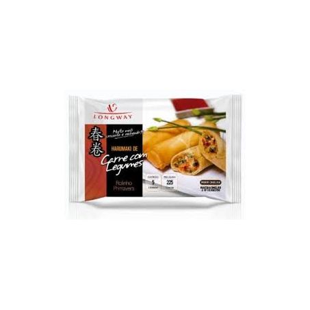 Rolinho Primavera Long Way 225g Carne C/Legumes