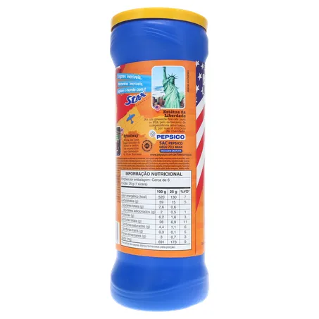 SALGADINHO E CHIPS STAX CHEDDAR 156G 360-22