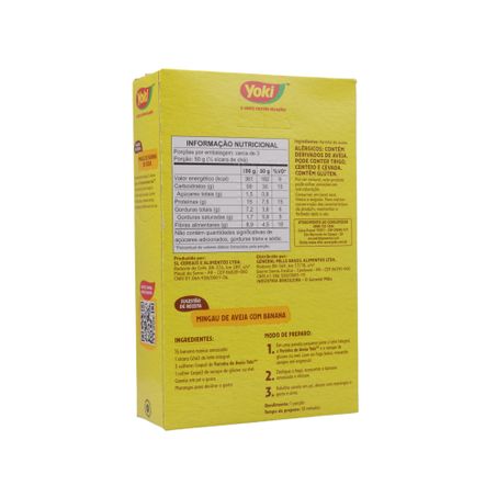 Farinha De Aveia Yoki 170g 360-26