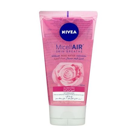SABONETE FACIAL EM GEL NIVEA 150ML MICELAR AGUA DE ROSAS