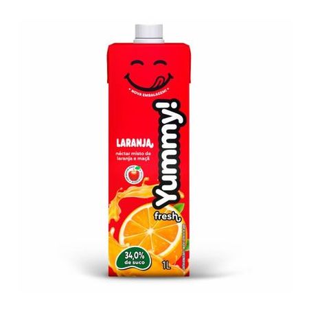 Suco Néctar Yummy Laranja 1l