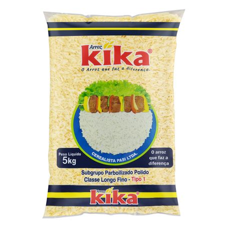 ARROZ PARBOILIZADO TIPO 1 KIKA 5KG