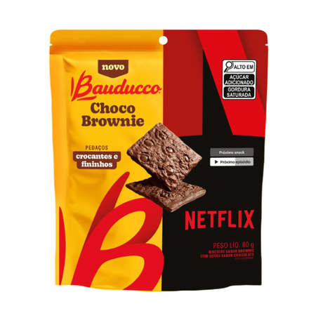 CHOCO BROWNIE BAUDUCCO 80G NETFLIX