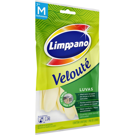 Luva Limppano Velouté Tam. M