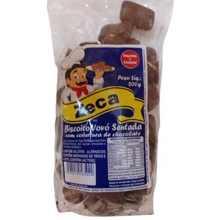 BISC.DO ZECA 200GR VOVO SENTADA