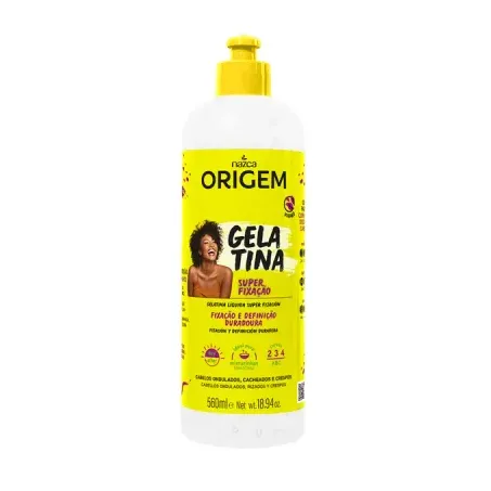Gelatina capilar origem liquida super fixaçao cond 560ml