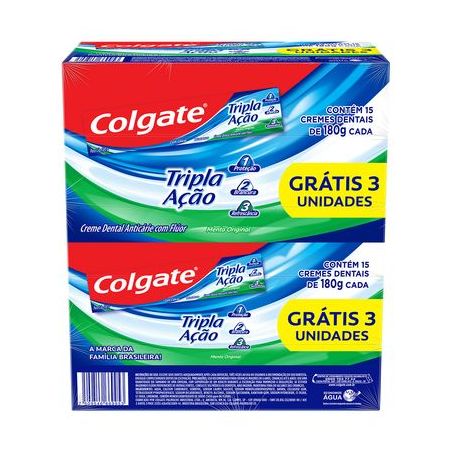CR.DENTAL COLGATE 180G TRIPLA ACAO LV15 PG12