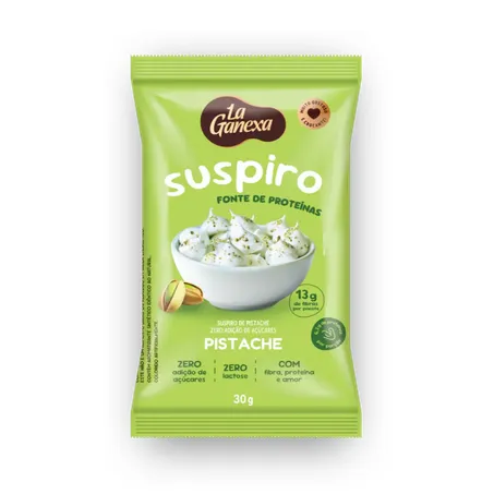 SUSPIRO PROTEICO PISTACHE 30G - LA GANEXA