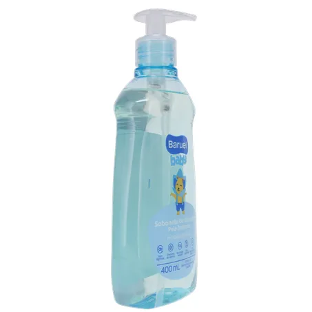 SABONETE LÍQUIDO INFANTIL BARUEL BABY PELE DELICADA PUMP 400ML 360-30