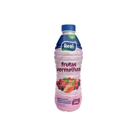 BEBIDA LÁCTEA REAL FRUTAS VERMELHAS GARRAFA 800 G