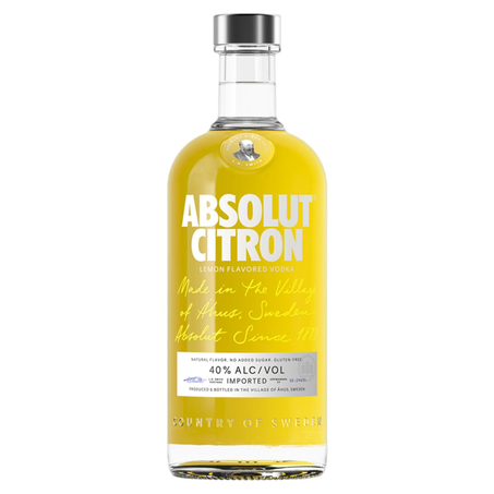 Vodca Sueca Absolut 750ml - Citron