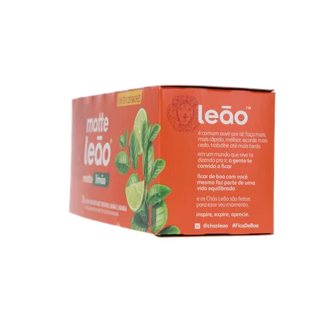 Chá Matte Leão Limão Sachê 25UN 360-25