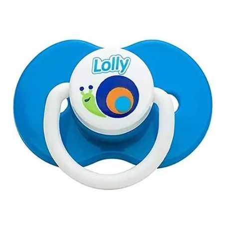 CHUPETA LOLLY SILICONE N°2 AZUL