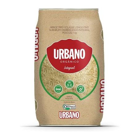 Arroz urbano orgânico parboilizado 1kg