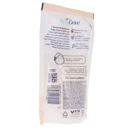 SABONETE LÍQUIDO DOVE BABY REFIL GLICERINA 180ML 360-14