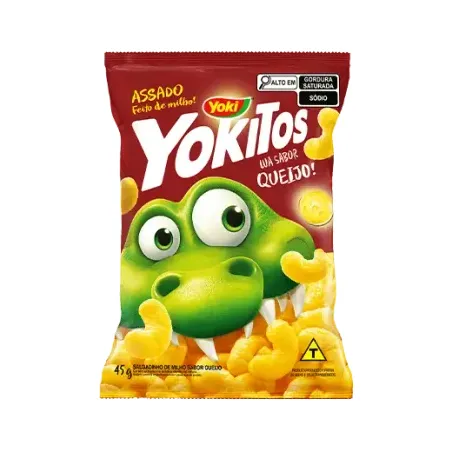 Salgadinho Yokitos Queijo Lua 45g