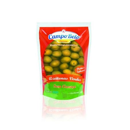 Azeitona Verde Campo Belo Sem Caroço 150G