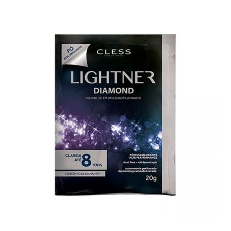 Pó Descolorante Lightner Diamond Embalagem 20G