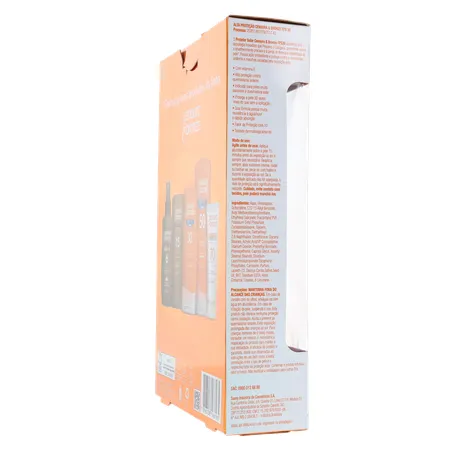 Kit cenoura e bronze protetor solar 200ml + facial 50g fps 30 360-25
