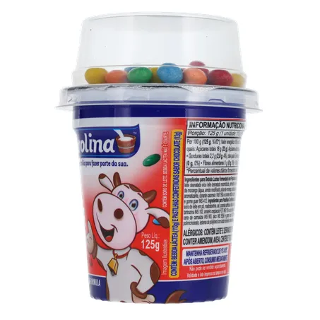 Bebida Lactea Carolina Bibi Bit's Vermelho 125g 360-6