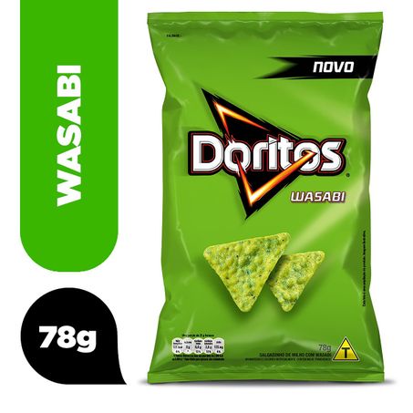 Salgadinho de Milho Wasabi Doritos Pacote 78g