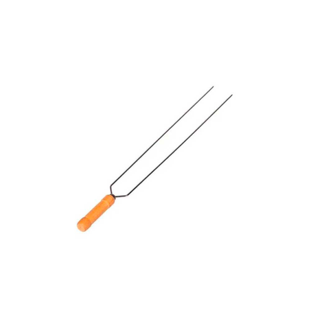 Espeto Cromado Duplo 70Cm  D70