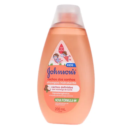 Shampoo Infantil Johnsons Kids Cachos Dos Sonhos 200ml 360-2