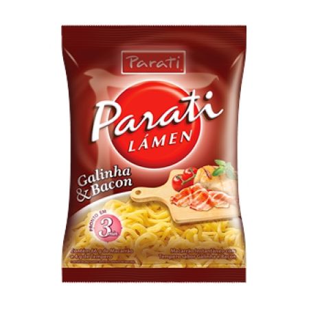 Macarrão Instantâneo Parati Galinha/Bacon 70g