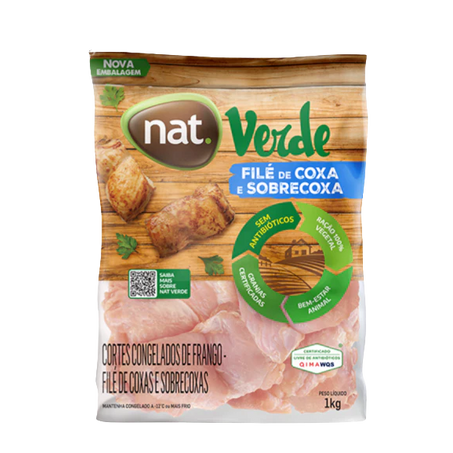 File nat verde 1kg coxa e sobrecoxa