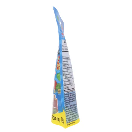 Bala de Gelatina Amos Gummy Blocks Sachê 72gr 360-1