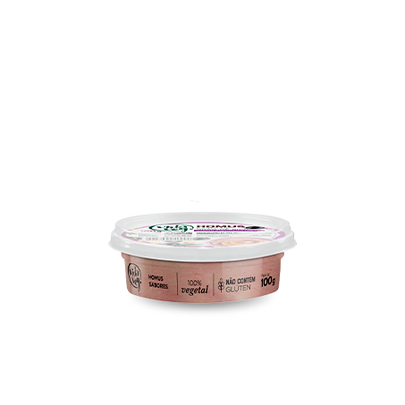 Homus Azeitona Preta Vida Veg 100g