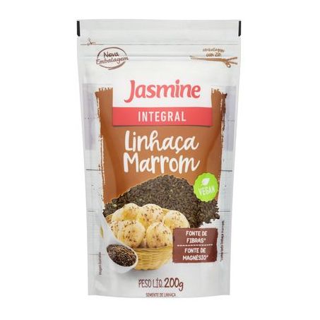 LINHACA JASMINE 200G MARROM 